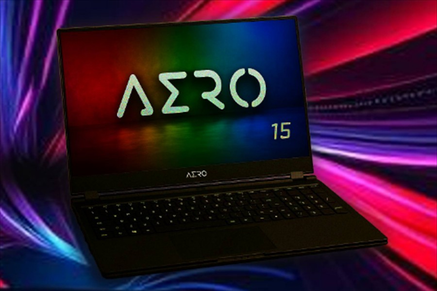 The Gigabyte Aero 15.