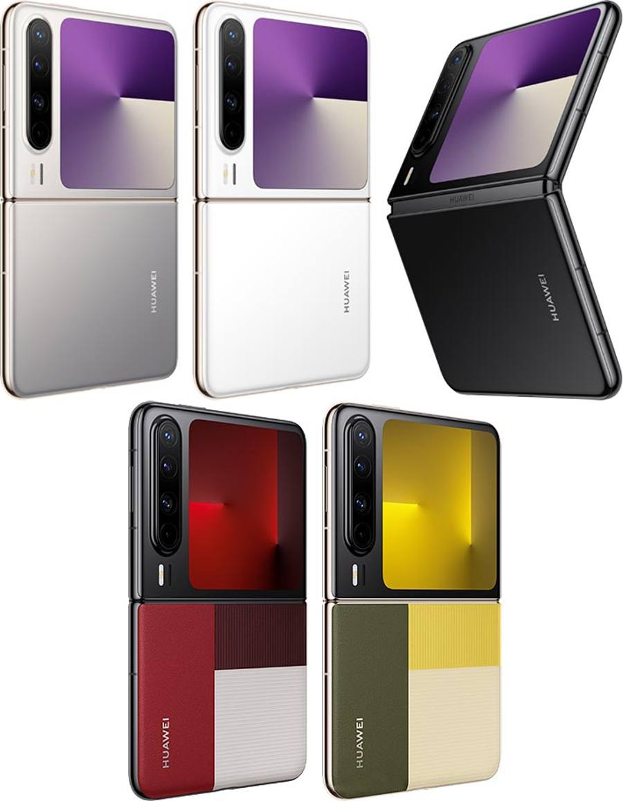 There are five colors available for Pura X: gray, white, black, red, and yellow.