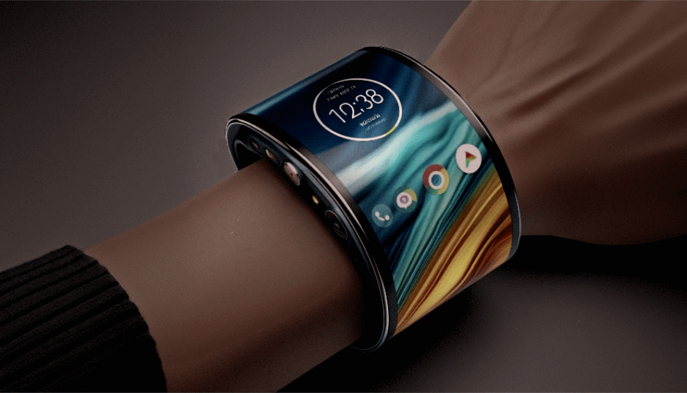 use it as a stand, curve it for gaming, or wear it on your wrist. Is this the future of smartphones?