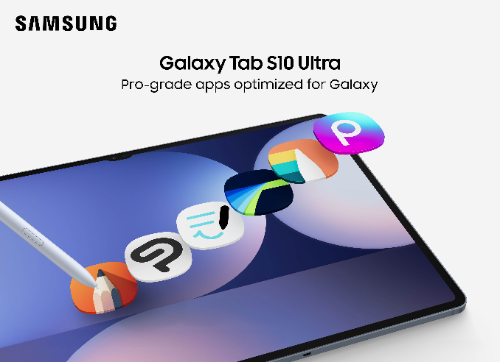 Galaxy Tab S10 Ultra has Pro-grade apps optimized for Galaxy.