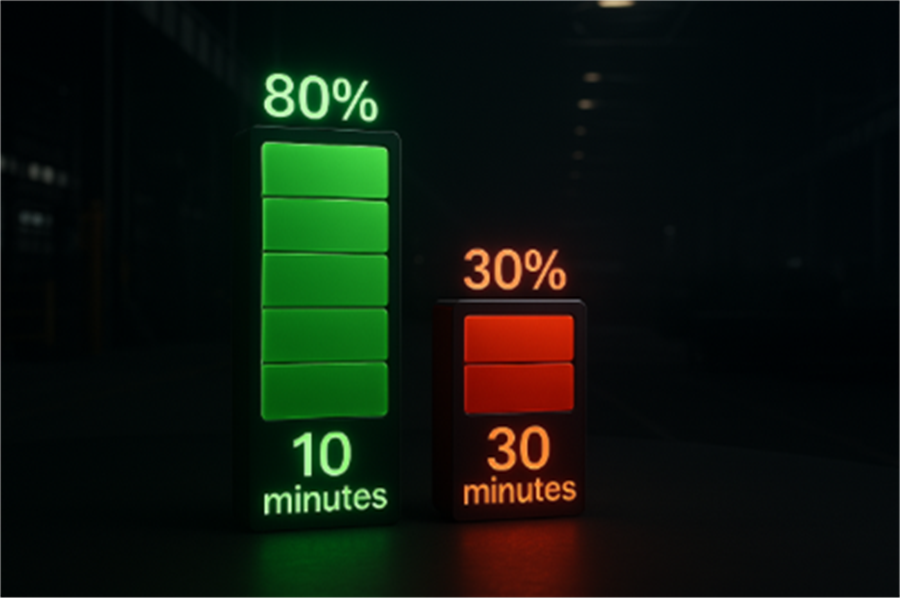 Toyota's game changing solid-state battery can charge to 80% in 10 minutes.